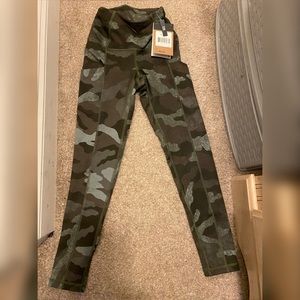 North Face Green Camo Leggings